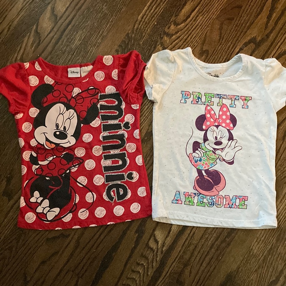 Pair of Minnie Mouse shirts
